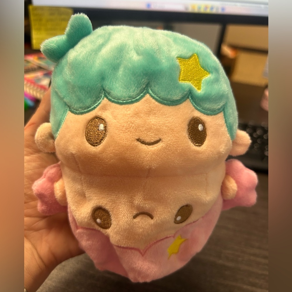 Reversible plush Kiki and Lala - Twin Little Stars